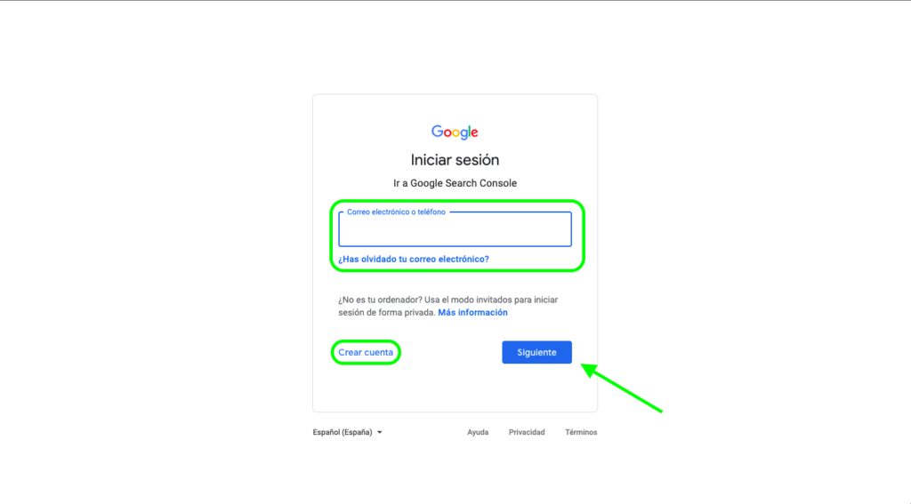 Como indexar una web en GSC paso 2